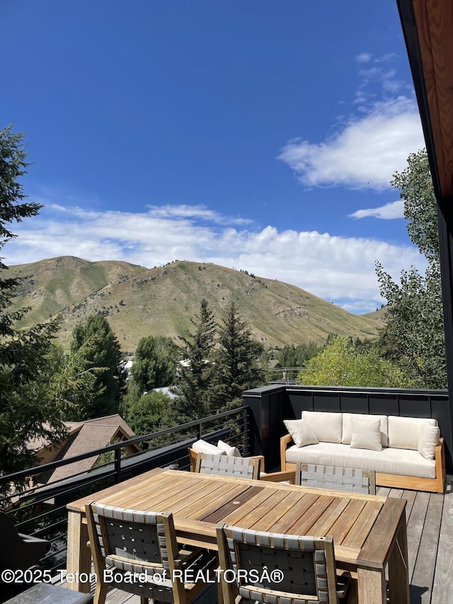 125 Pine Dr, Jackson, WY 83001 - view of mountain background