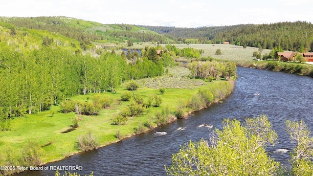 4641 N River Hollow Dr, Ashton, ID 83420 - view of home's community with a wooded view
