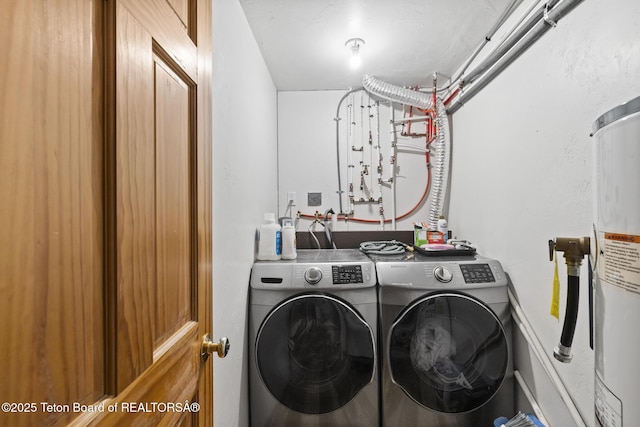 2077 Highland Way, Victor, ID 83455 - laundry room featuring independent washer and dryer