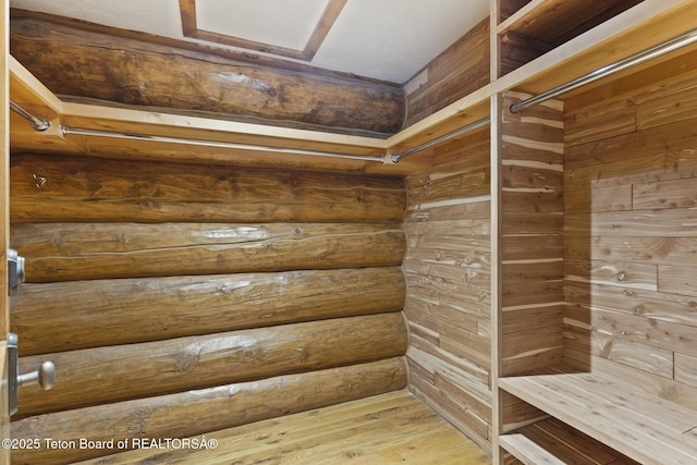 5725 W Caddis Fly Dr, Wilson, WY 83014 - walk in closet featuring wood finished floors