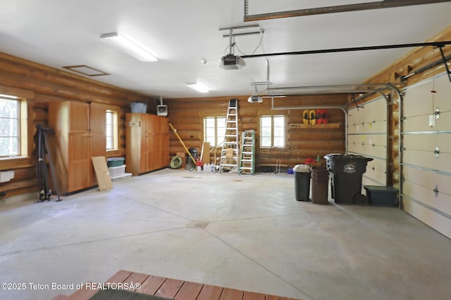 5725 W Caddis Fly Dr, Wilson, WY 83014 - garage with a garage door opener