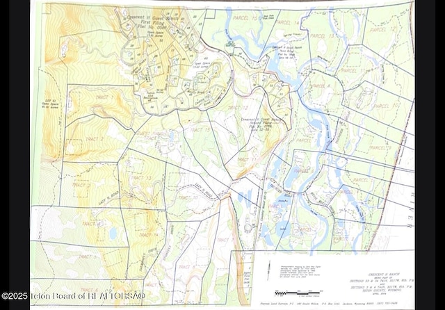 5725 W Caddis Fly Dr, Wilson, WY 83014 - map of property with streets / nearby areas