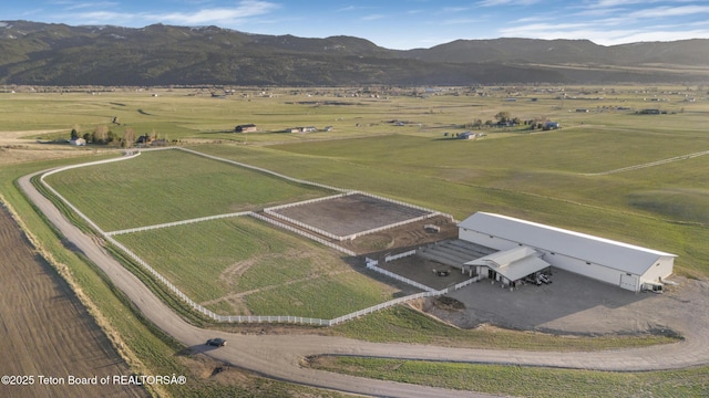 2399 Chapel Rd, Swan Valley, ID 83449 - overview of rural landscape with mountains