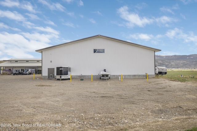 2399 Chapel Rd, Swan Valley, ID 83449 - view of outbuilding with a mountain view