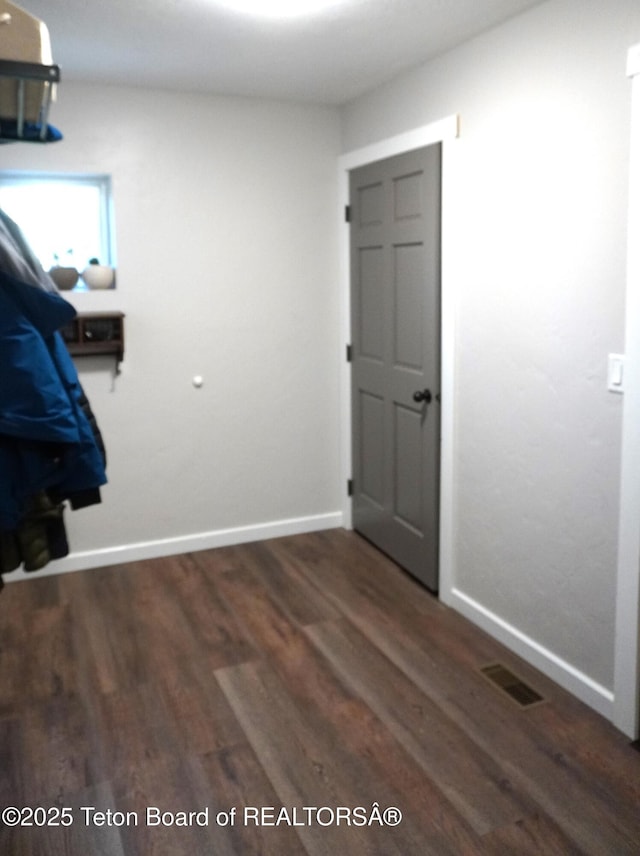418 Par Ave, Pinedale, WY 82941 - hallway with wood finished floors and baseboards