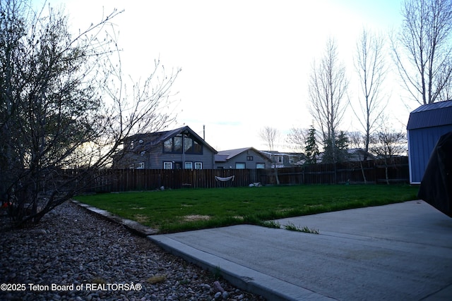 418 Par Ave, Pinedale, WY 82941 - view of yard featuring a patio area