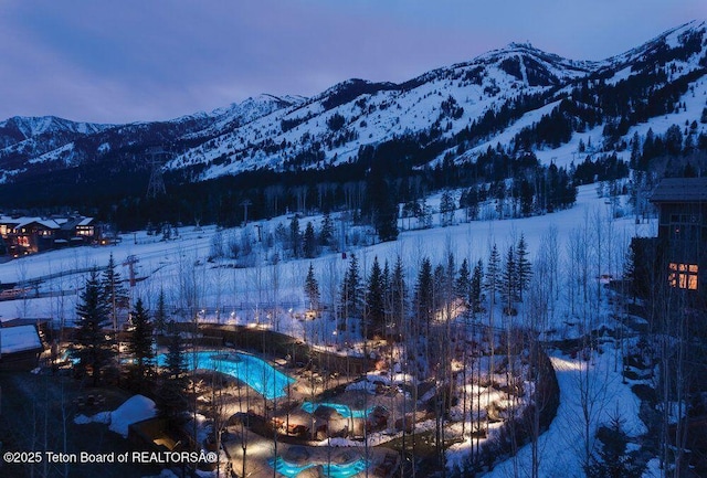 7680 Granite Loop Rd Unit 655, Teton Village, WY 83025 - view of mountain background