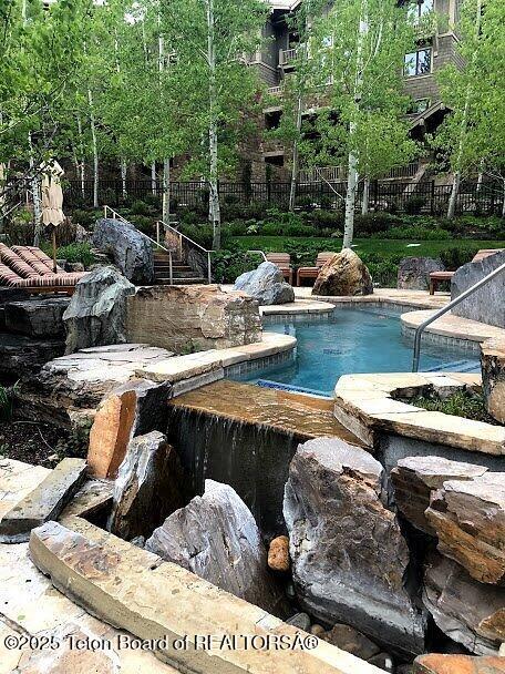 7680 Granite Loop Rd Unit 655, Teton Village, WY 83025 - view of pool