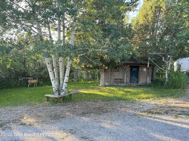 216 County Road 179s, Thayne, WY 83127 - view of yard