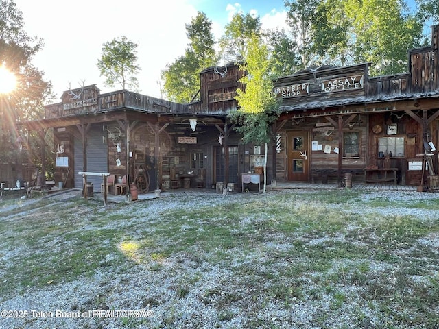 216 County Road 179s, Thayne, WY 83127 - view of rear view of house
