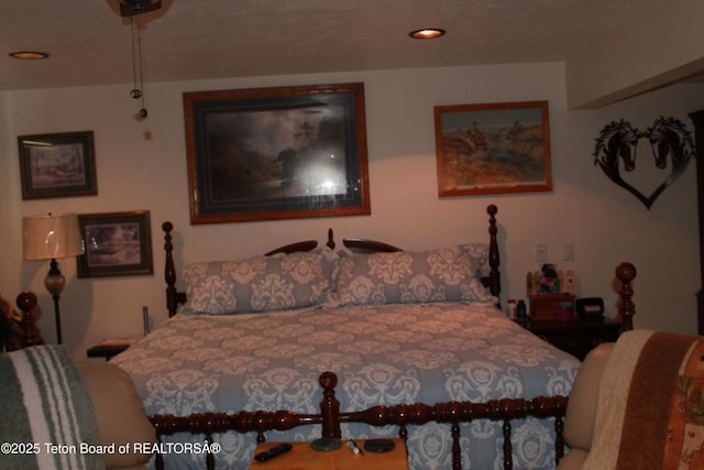 588 S Oak St, Labarge, WY 83123 - bedroom featuring recessed lighting