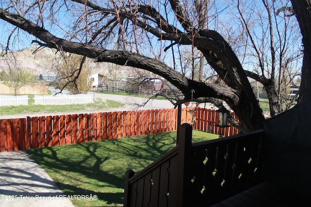 588 S Oak St, Labarge, WY 83123 - view of yard
