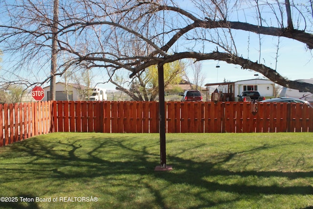 588 S Oak St, Labarge, WY 83123 - view of yard
