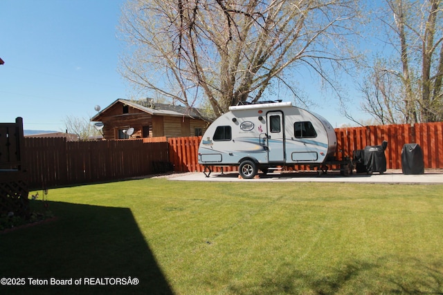 588 S Oak St, Labarge, WY 83123 - view of yard