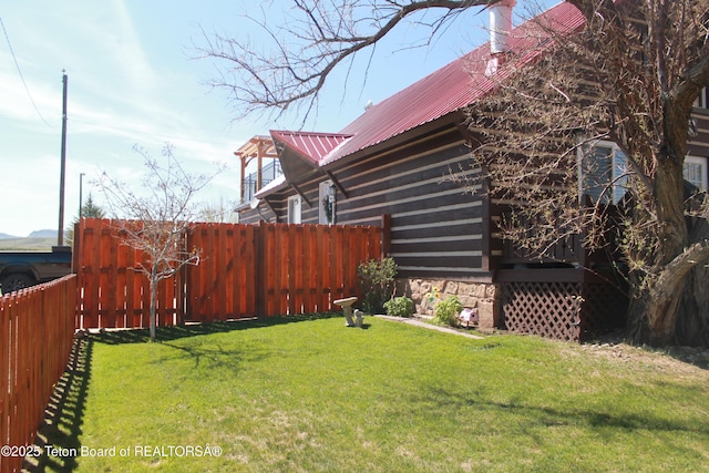 588 S Oak St, Labarge, WY 83123 - view of yard