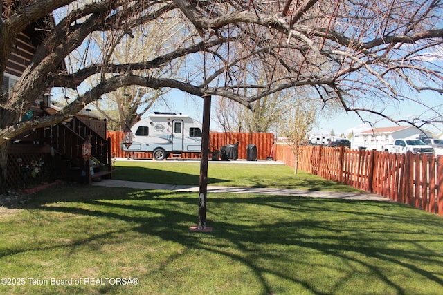588 S Oak St, Labarge, WY 83123 - view of yard