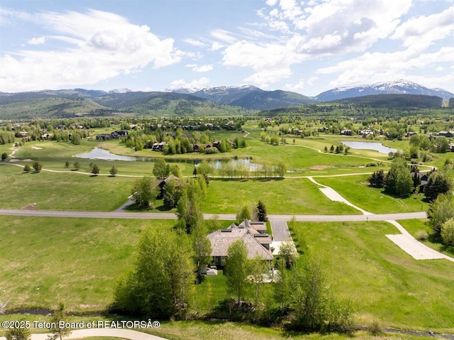 62 Hastings Dr, Victor, ID 83455 - aerial view of a water and mountain view