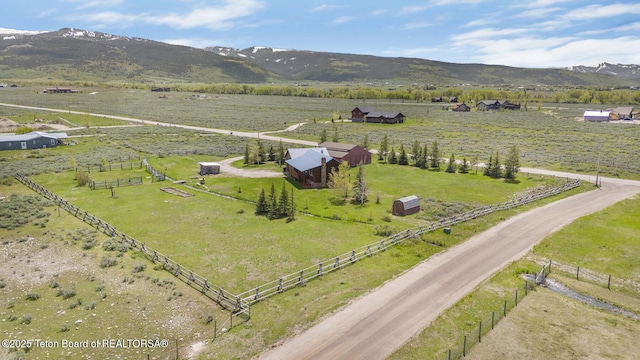 188 E 3000 S, Driggs, ID 83422 - overview of rural landscape featuring a pastoral area and a mountainous background