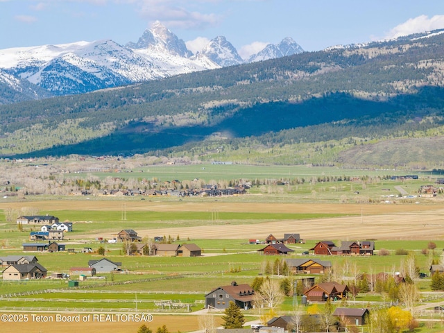 6827 S 1750 W, Victor, ID 83455 - mountain view featuring rural landscape