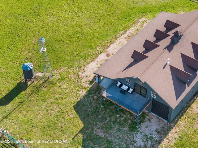 6827 S 1750 W, Victor, ID 83455 - aerial view of property and surrounding area