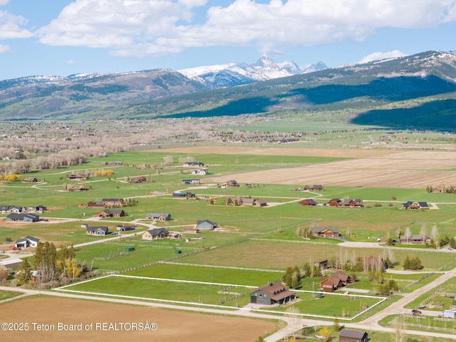 6827 S 1750 W, Victor, ID 83455 - overview of rural landscape featuring a mountainous background