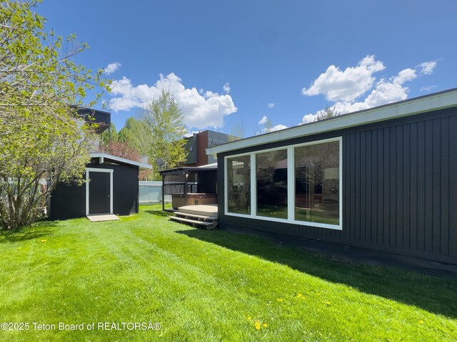 755 Cache Creek Dr, Jackson, WY 83001 - view of green lawn
