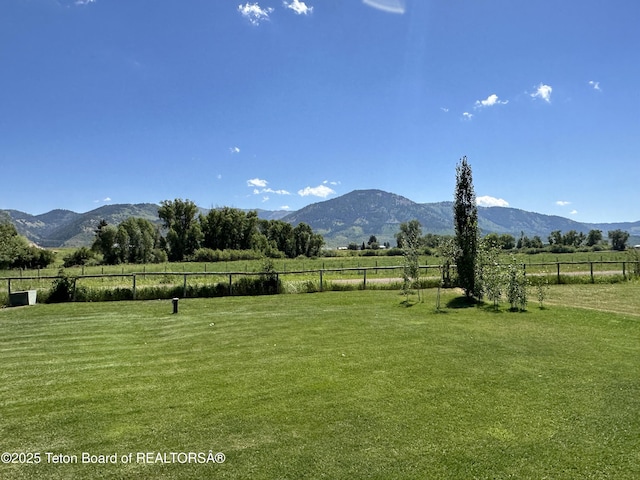 522 El Clark Ln, Smoot, WY 83126 - view of mountain background with rural landscape