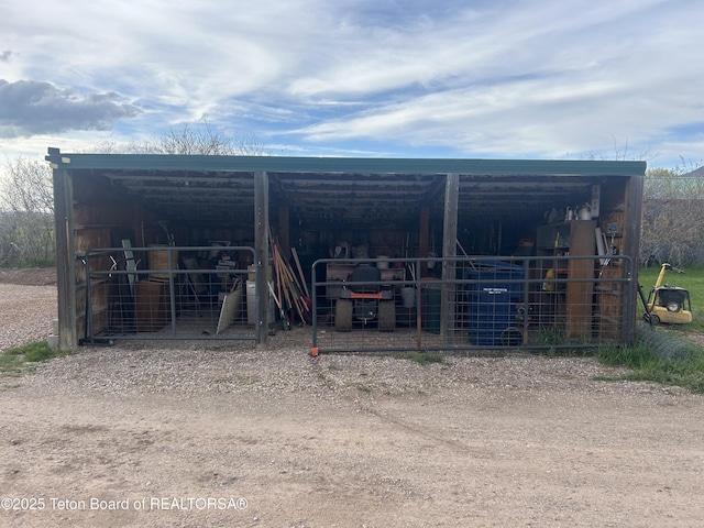 522 El Clark Ln, Smoot, WY 83126 - view of pole building
