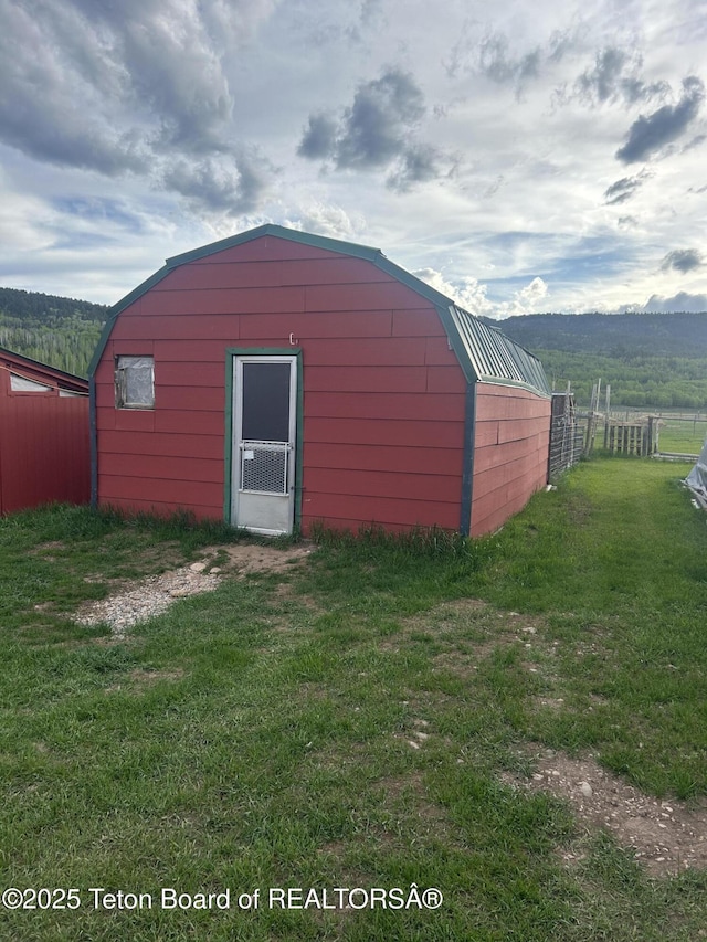 522 El Clark Ln, Smoot, WY 83126 - view of shed