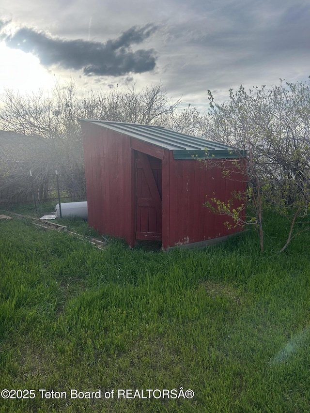 522 El Clark Ln, Smoot, WY 83126 - view of shed