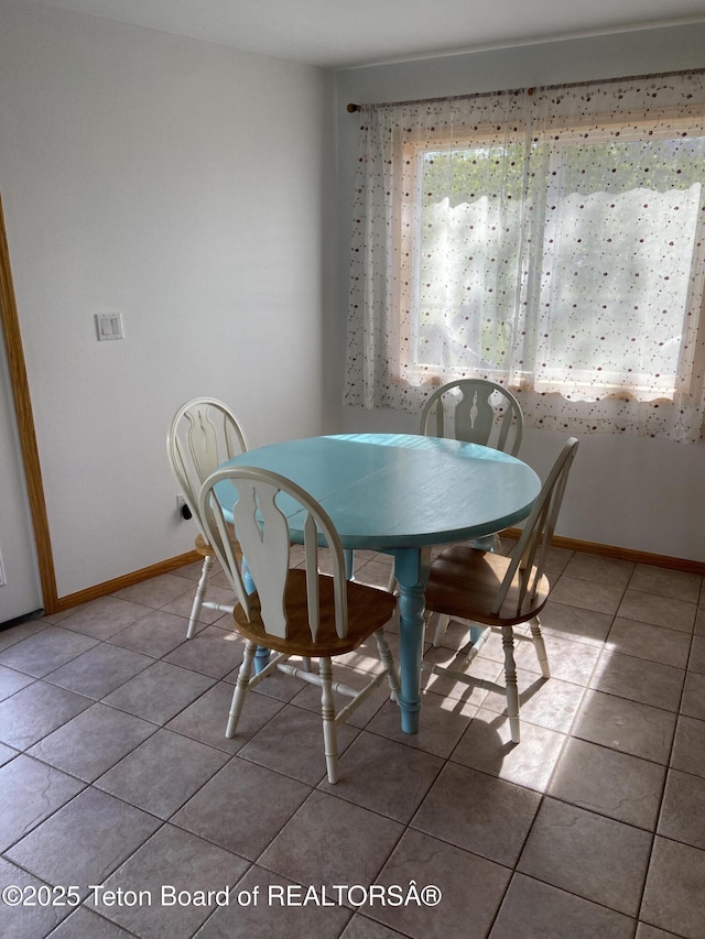 522 El Clark Ln, Smoot, WY 83126 - tiled dining room featuring baseboards