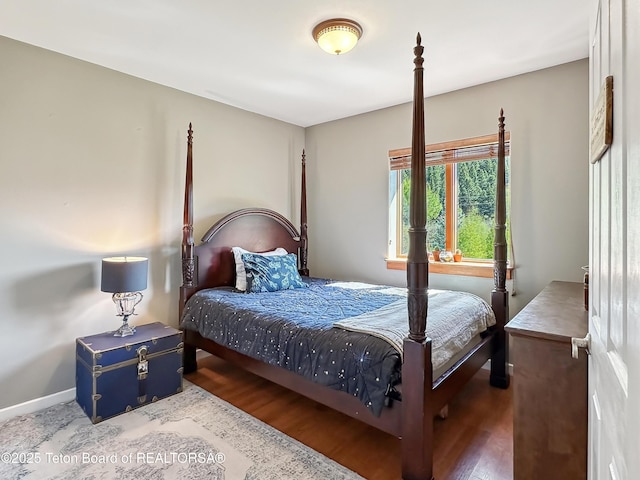 33 Wagon Rut Ln, Auburn, WY 83111 - bedroom with wood finished floors and baseboards