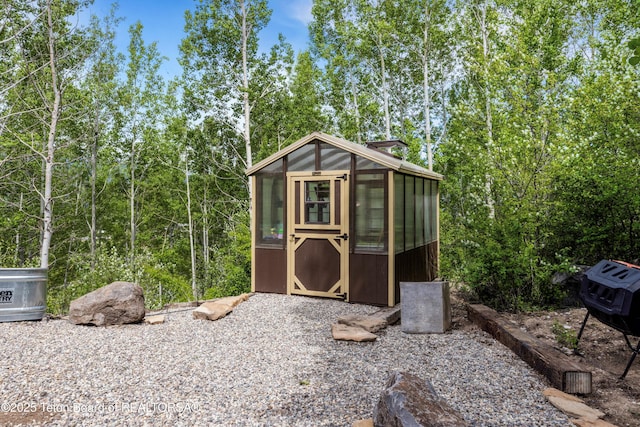 57 Lynx Trl, Alpine, WY 83128 - view of greenhouse