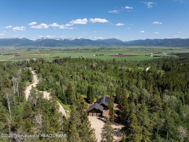 5727 Forest Ridge Rd, Victor, ID 83455 - view of subject property featuring a mountain backdrop
