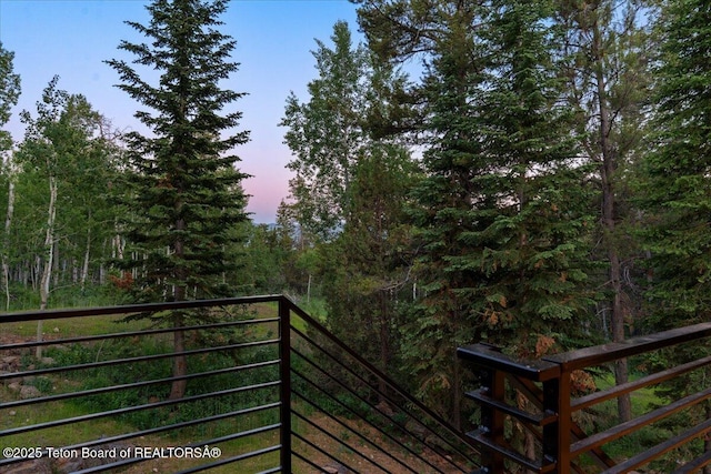 5727 Forest Ridge Rd, Victor, ID 83455 - view of deck