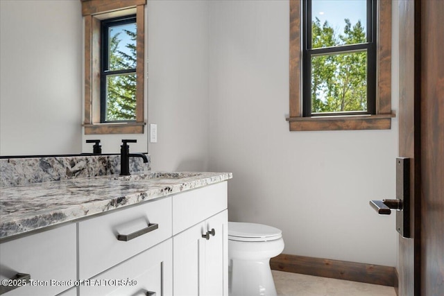 5727 Forest Ridge Rd, Victor, ID 83455 - bathroom featuring vanity and toilet