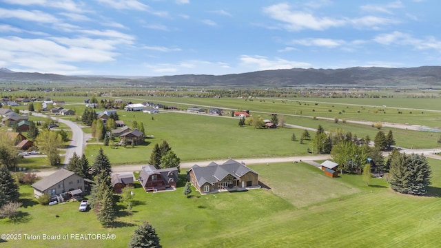 405 Vista Dr, Star Valley Ranch, WY 83127 - view of rural area with a mountain backdrop