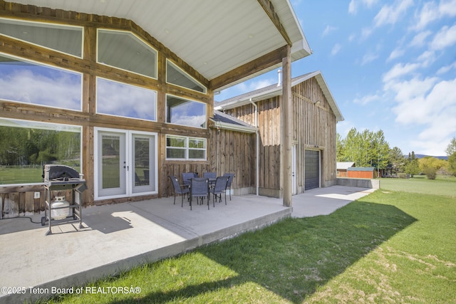 405 Vista Dr, Star Valley Ranch, WY 83127 - view of patio / terrace with a grill