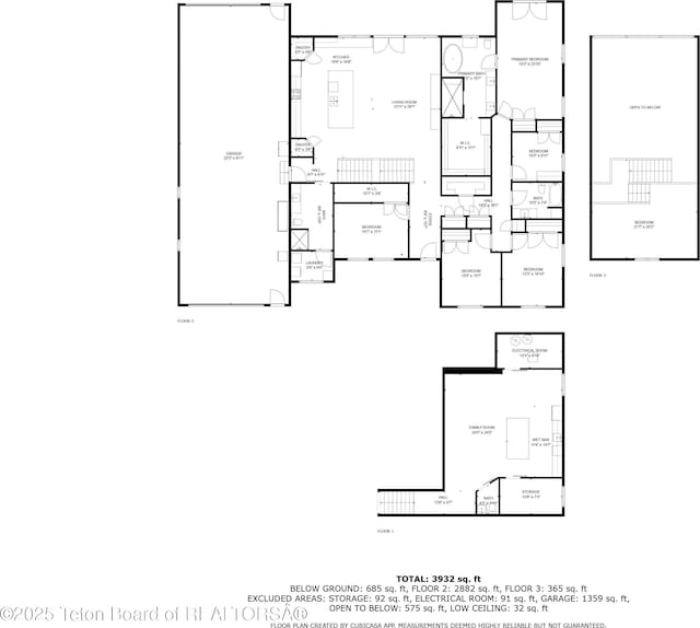 405 Vista Dr, Star Valley Ranch, WY 83127 - home floor plan