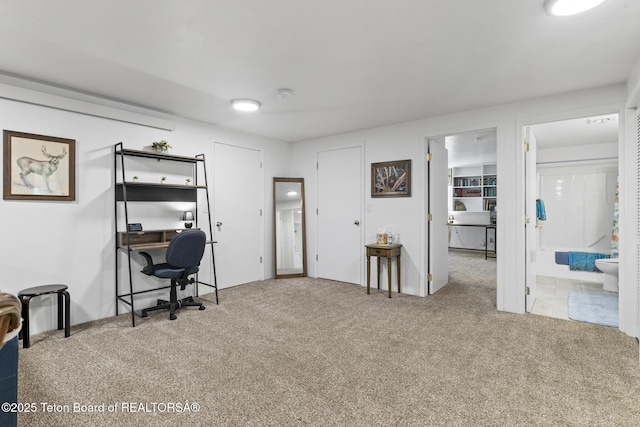 279 Vista E Dr, Star Valley Ranch, WY 83127 - office area with carpet