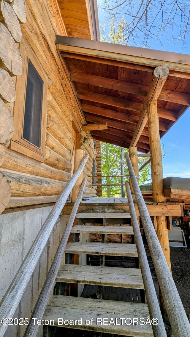 10559 Rammell Mountain Rd, Tetonia, ID 83452 - view of staircase