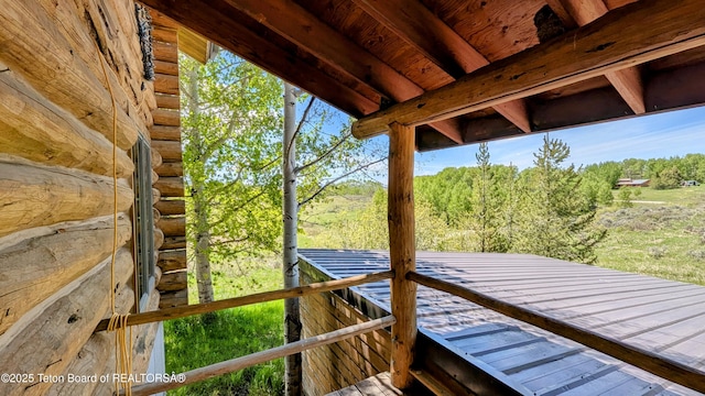 10559 Rammell Mountain Rd, Tetonia, ID 83452 - view of wooden deck