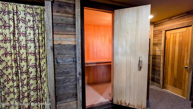 10559 Rammell Mountain Rd, Tetonia, ID 83452 - detailed view of wooden walls and carpet floors