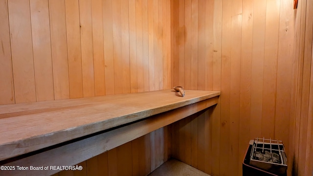 10559 Rammell Mountain Rd, Tetonia, ID 83452 - sauna featuring wooden walls