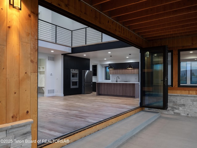 155 Sagewood Dr, Driggs, ID 83422 - deck with a sink