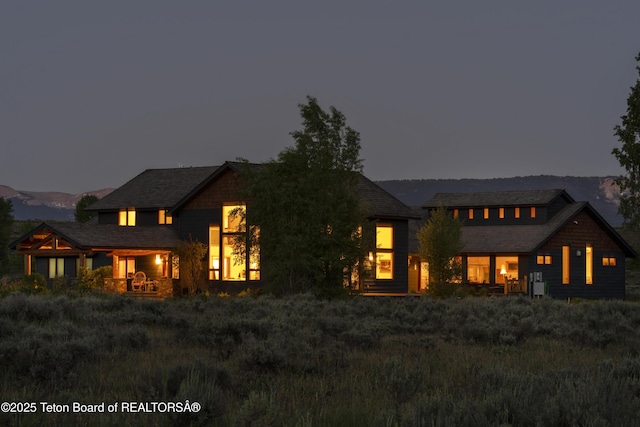 500 E Solitude Dr, Jackson, WY 83001 - view of front of home featuring a mountain view
