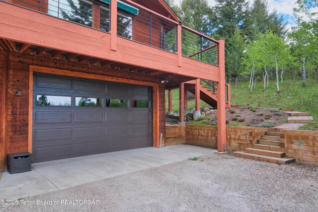 3190 Sorensen Creek Dr, Victor, ID 83455 - garage featuring driveway