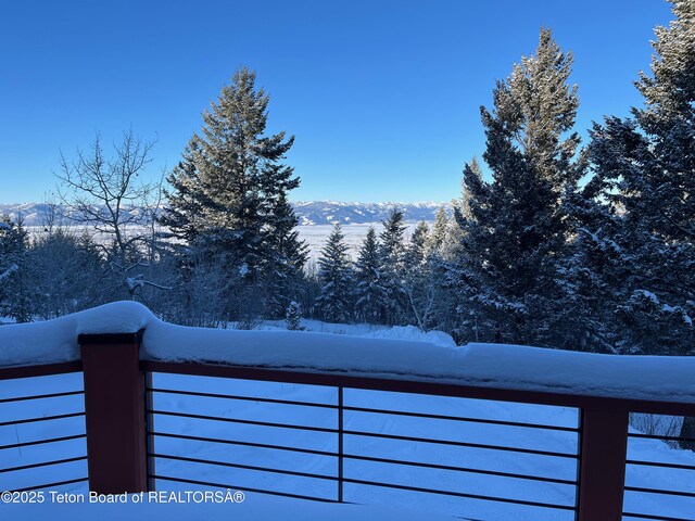 3190 Sorensen Creek Dr, Victor, ID 83455 - exterior view of a mountain backdrop