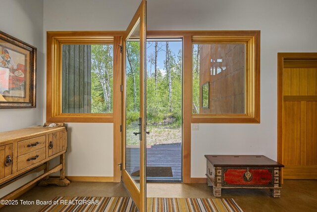 25000 N Deer Ct, Moran, WY 83013 - view of doorway to outside