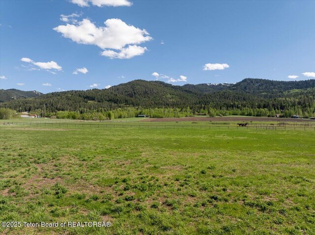 1795 Fumarole Dr, Victor, ID 83455 - mountain view with a forest and rural landscape